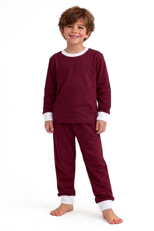 Pijama - Vinotinto Unicolor -