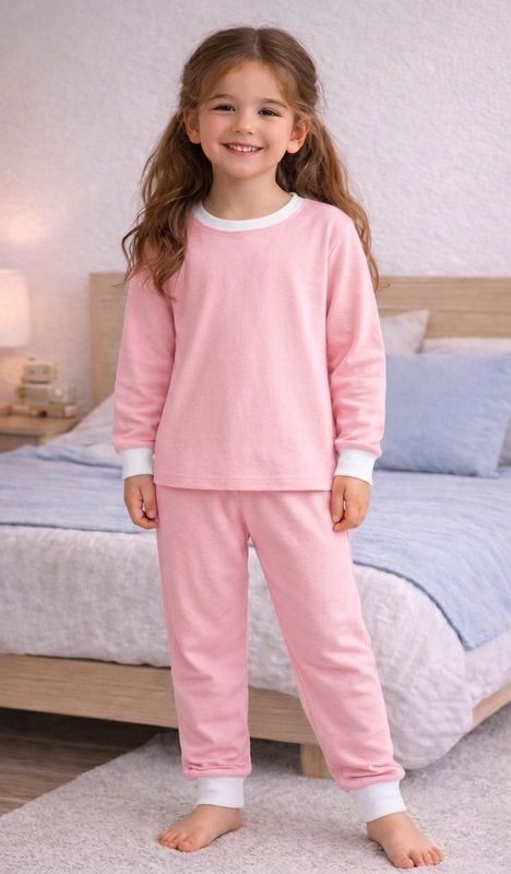 Pijama - Rosa Claro Pastel Unicolor -