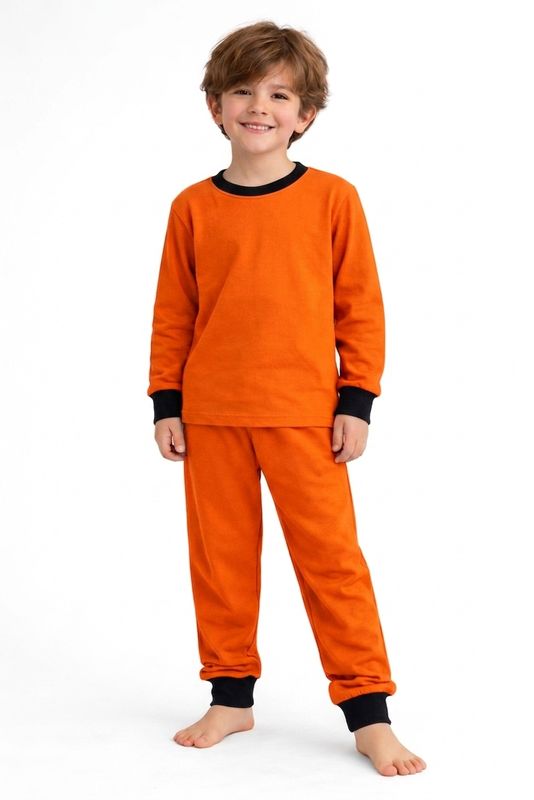 Pijama - Naranja Unicolor -