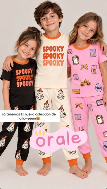 Pijama - Halloween Spooky Spooky Spooky Black -