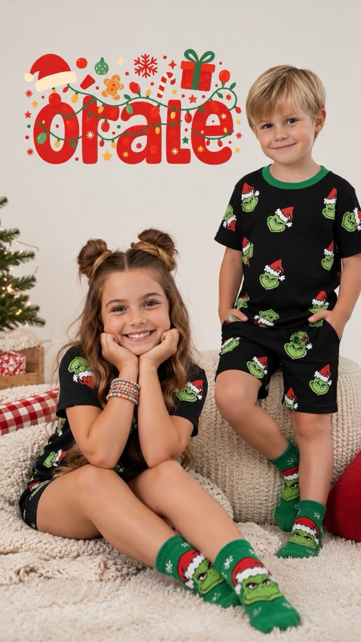 Pijama - CHRISTMAS GRINCH BLK -
