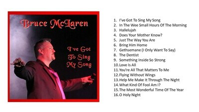 I've Got To Sing My Song