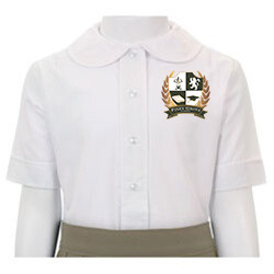 Girls White Oxford Shirt
