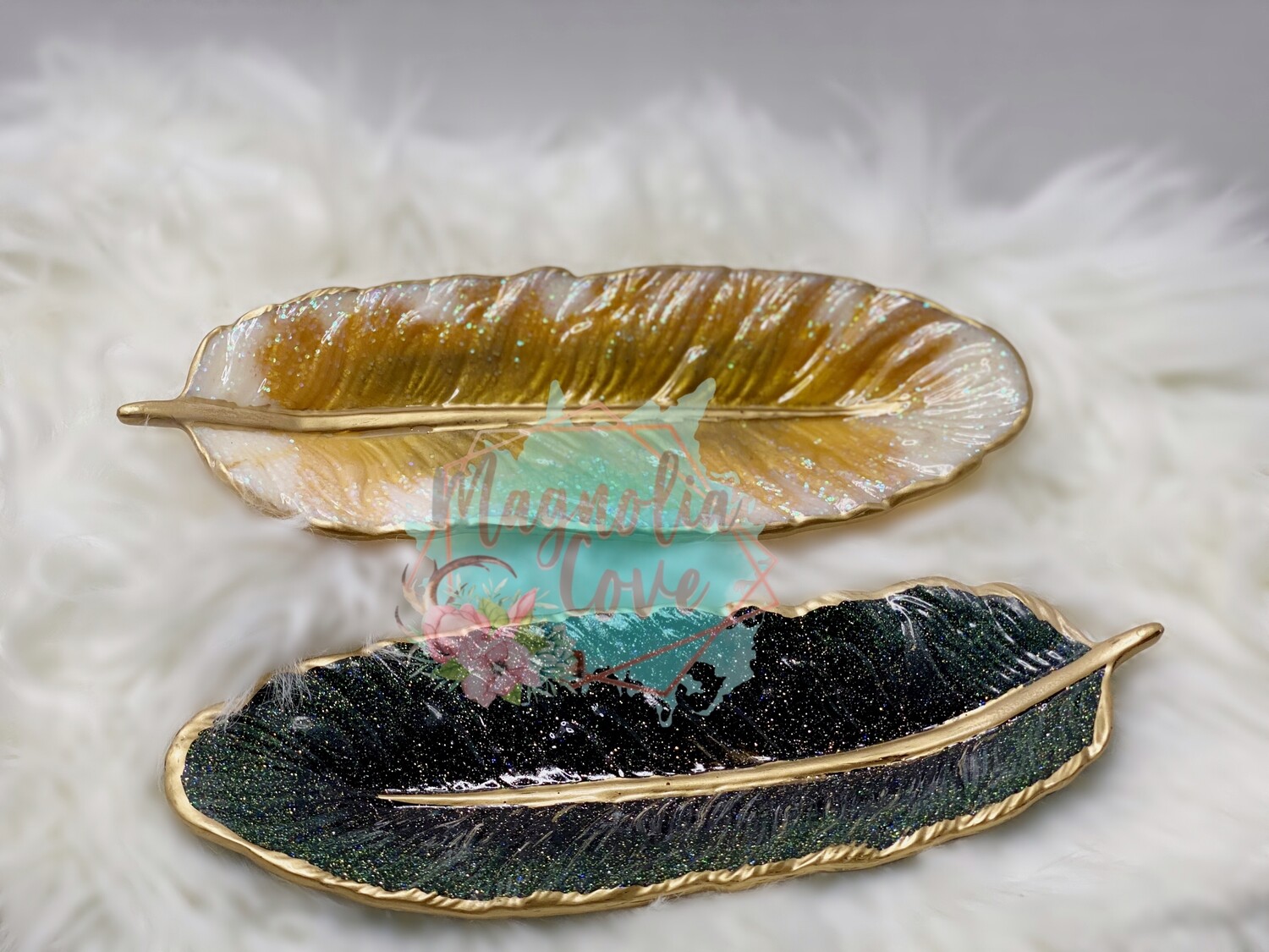 Custom Feather Dish