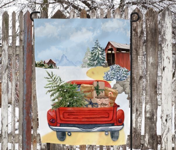 Coming Home  Garden Flag