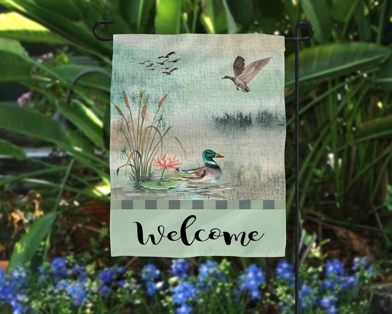 Duck Flag Garden Flag
