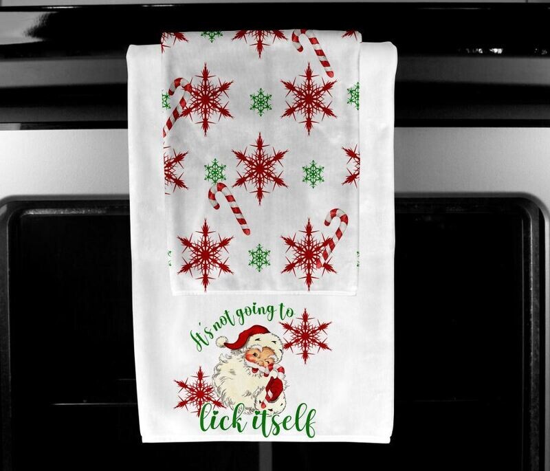 It ain&#39;t going to lick it self  Towel set