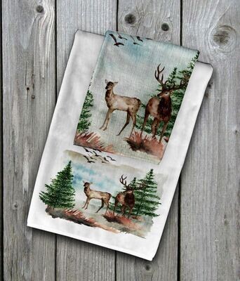 Deer, Moose, Fish, or Duck Towel Set