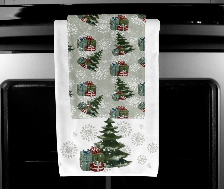 Vintage Christmas  Towel set