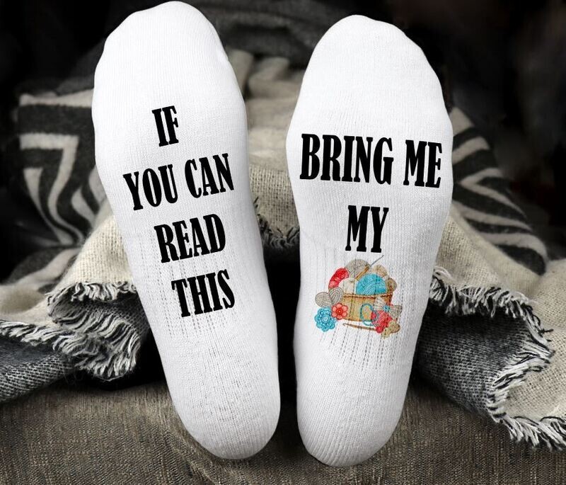 If you can read this no show socks