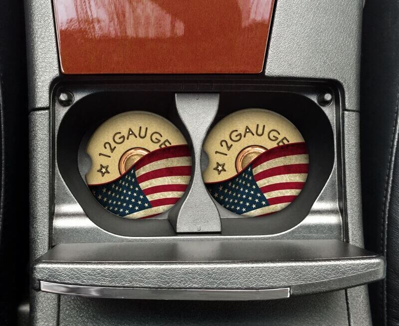 12 Gauge/Flag Car Coaster