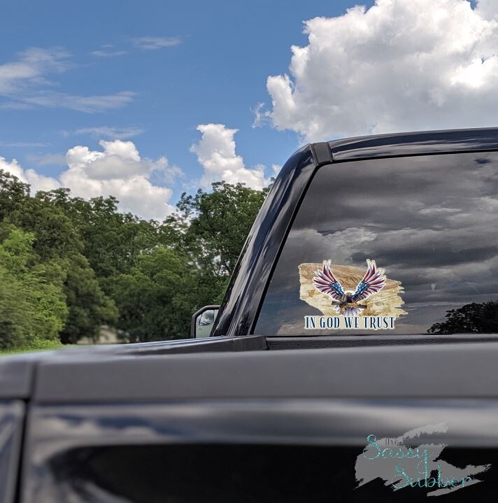In God We Trust Decal