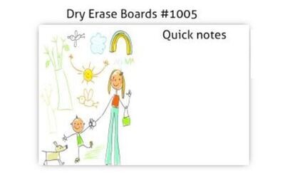 Kids Art work Dry Erase Boards