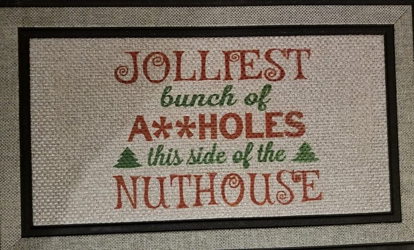 Jolliest Bunch of... Door mat