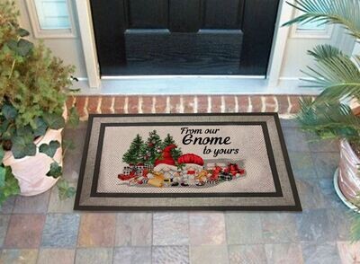 From our Gnome to yours  Door mat