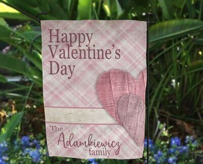 Valentines Day Garden Flag