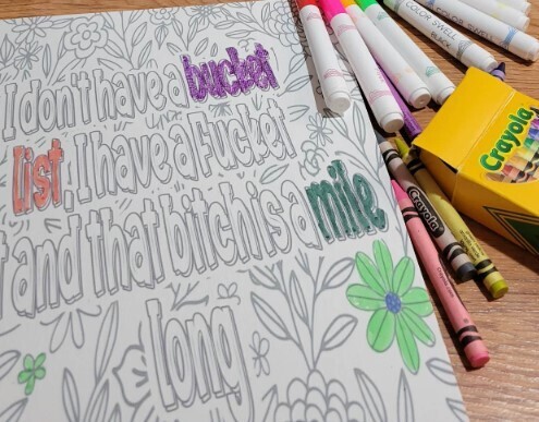 Coloring Canvas For  Adults