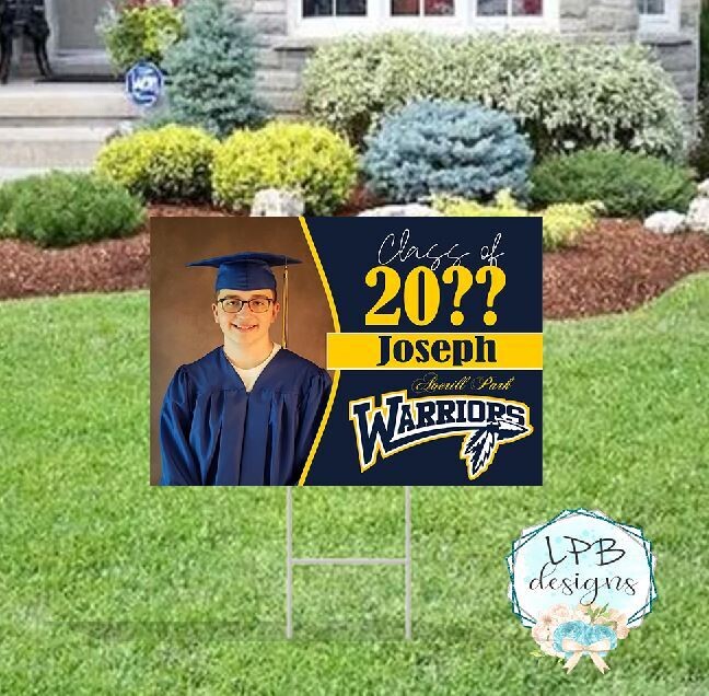 Senior Yard Sign ( with picture)