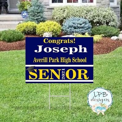 Senior Yard Sign ( no picture)