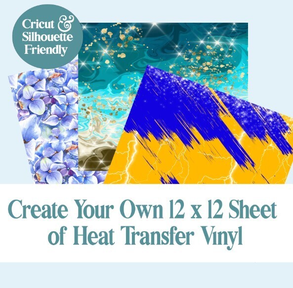 Create Your Own HTV Printed on Vinyl
