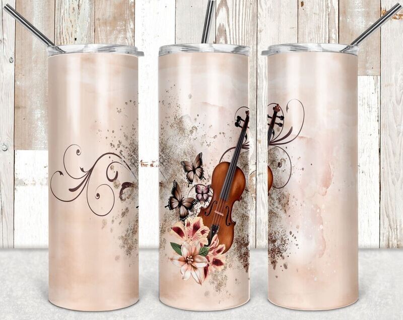 Violin  20 oz tumbler