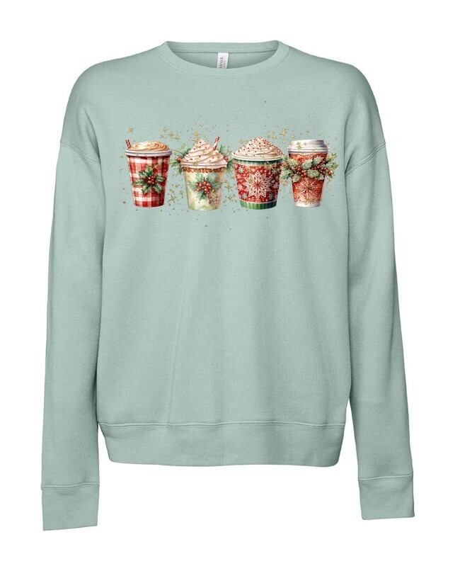 Hot Cocoa Screen Print Sweatshirts