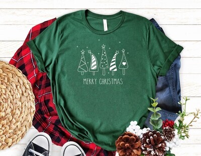 Merry Christmas Screen Print Shirts