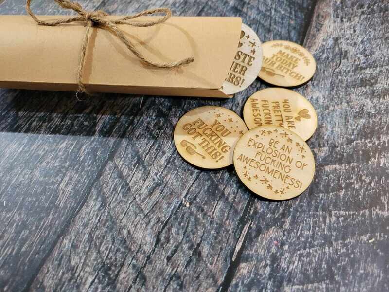 Sweary  Affirmation Tokens