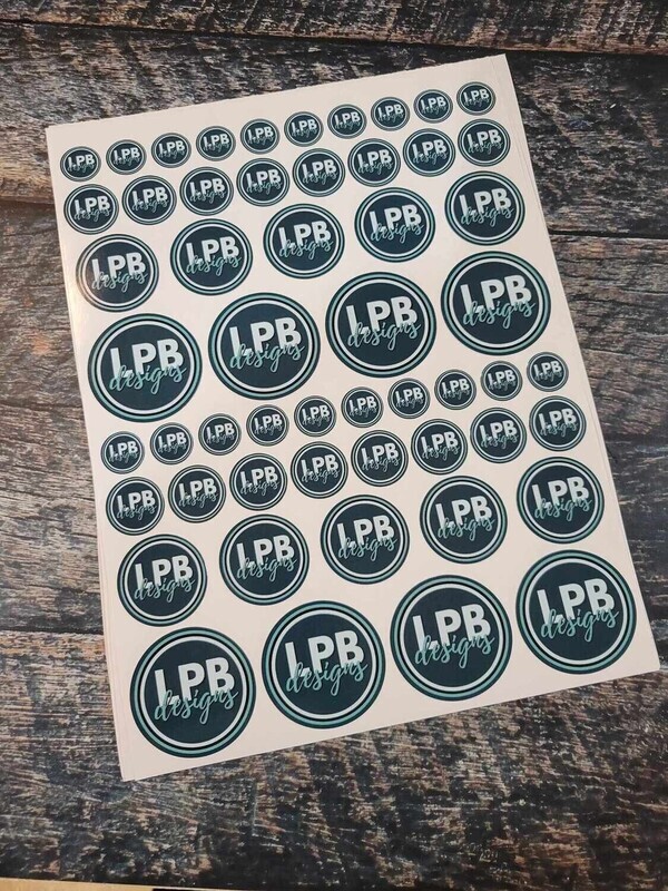 Logo Sticker Variety Size Pack