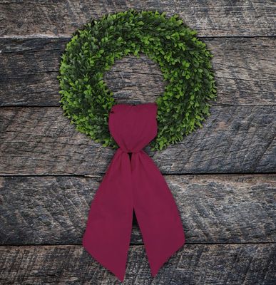 Embroider Wreath Sashes