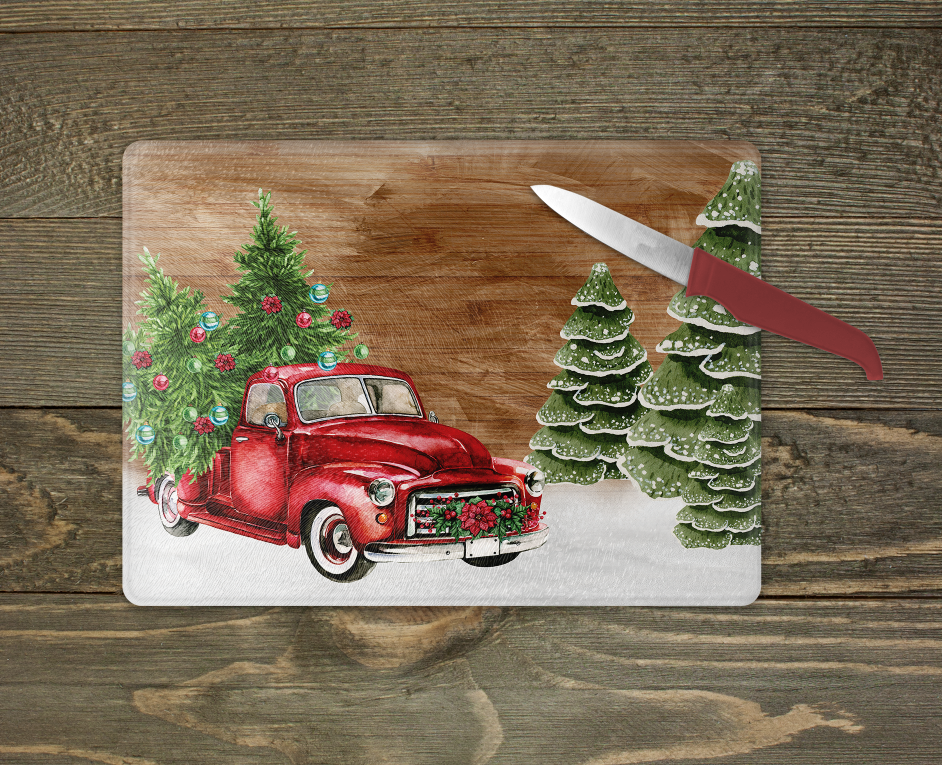 Tempered Glass Cutting Board