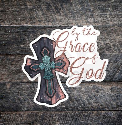 By the Grace of God Navy and Rose Gold