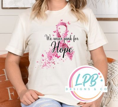 We wear pink for Hope