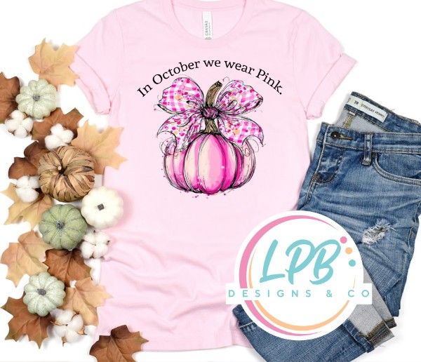In October we wear Pink