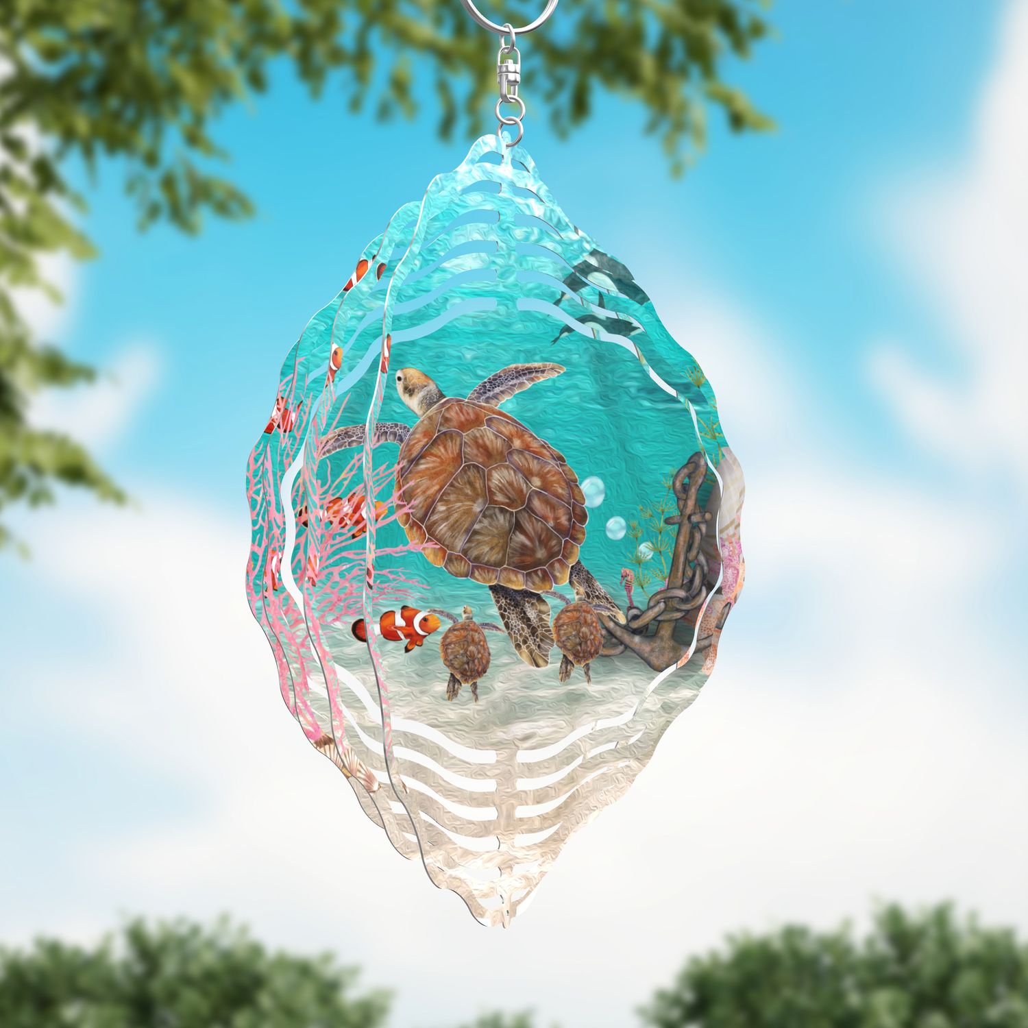 Sea life Wind spinner