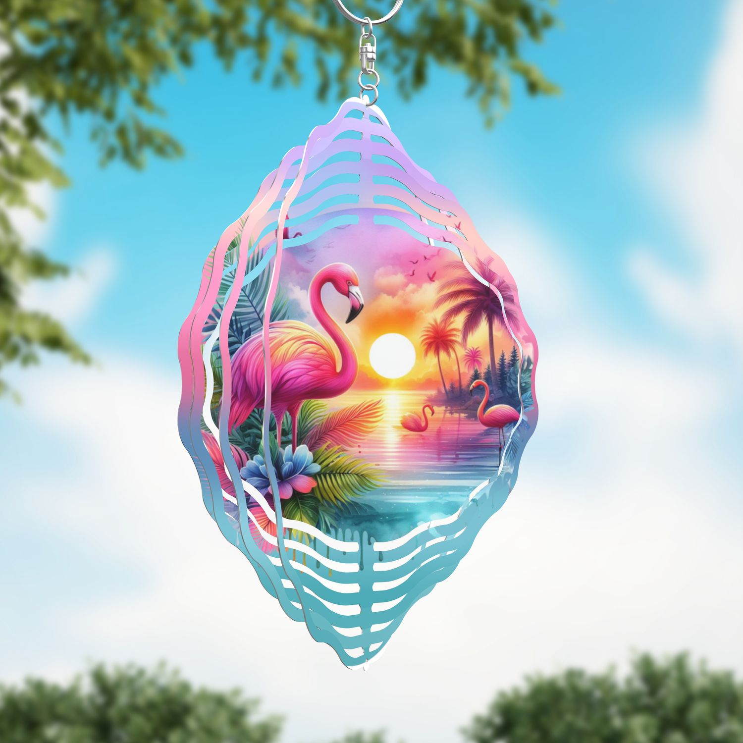 Flamingo 1 Wind spinner