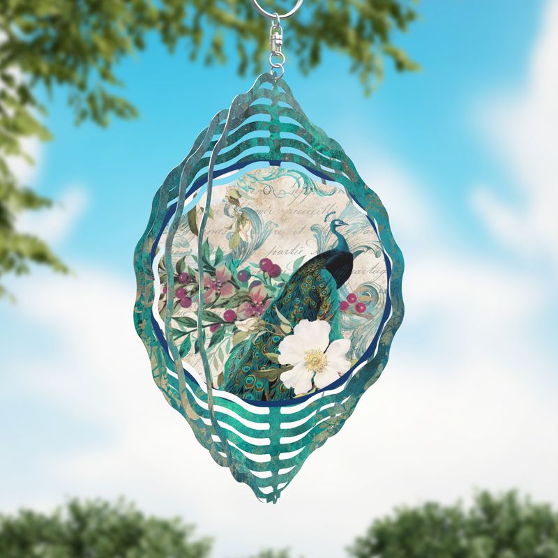 Peacock Wind spinner