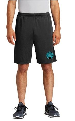 NS Cubs Sport-Tek PosiCharge Pocketed Shorts – Youth &amp; Adult