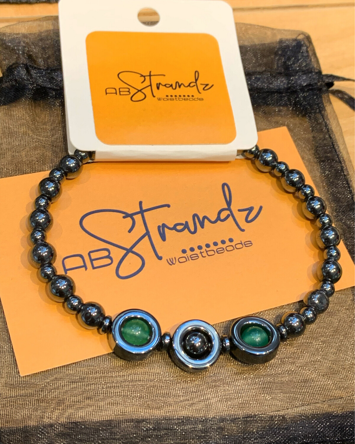 Hematite + Green Aventurine