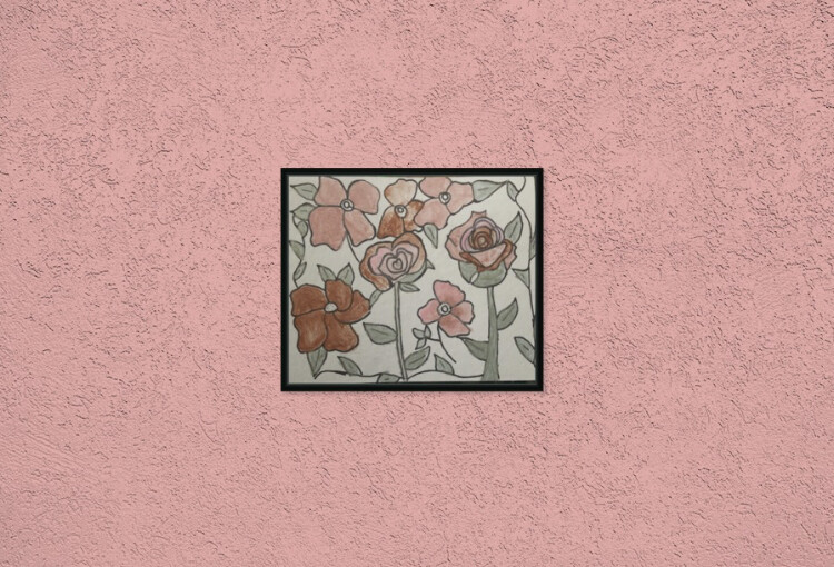 ‘Soft petal’. Canvas