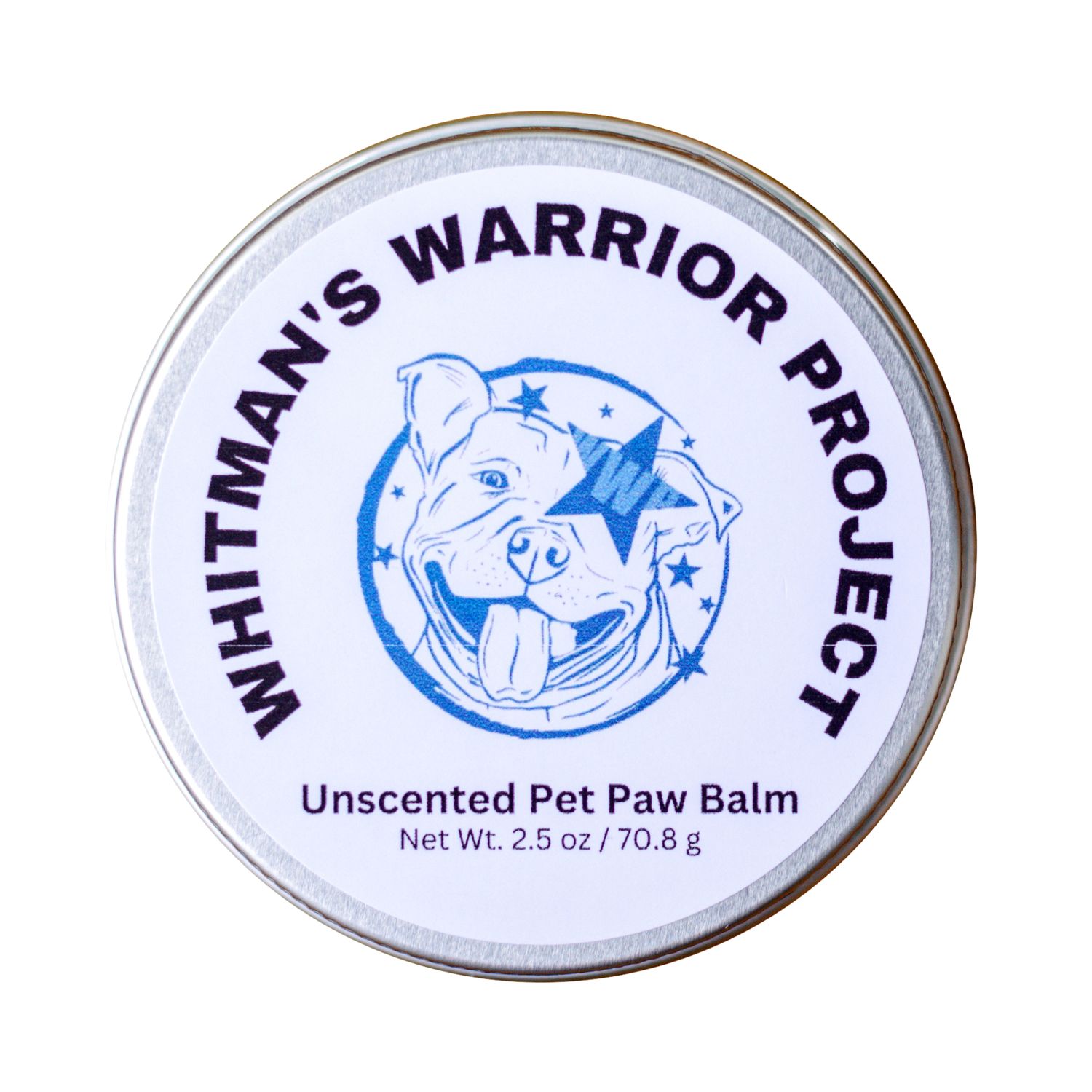 Whitman&#39;s Warrior Project Unscented Pet Paw Balm
