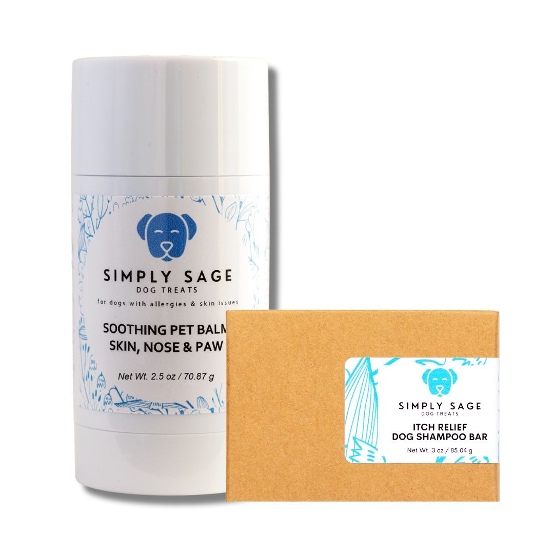 Soothing Pet Balm and Itch Relief Dog Shampoo Bar