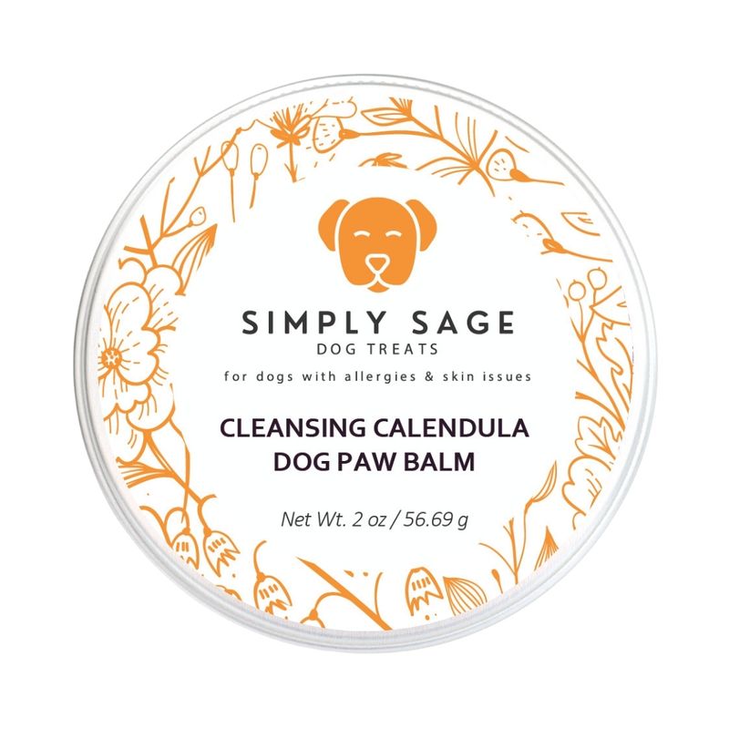 Cleansing Calendula Dog Paw Balm