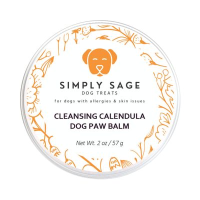 Cleansing Calendula Dog Paw Balm
