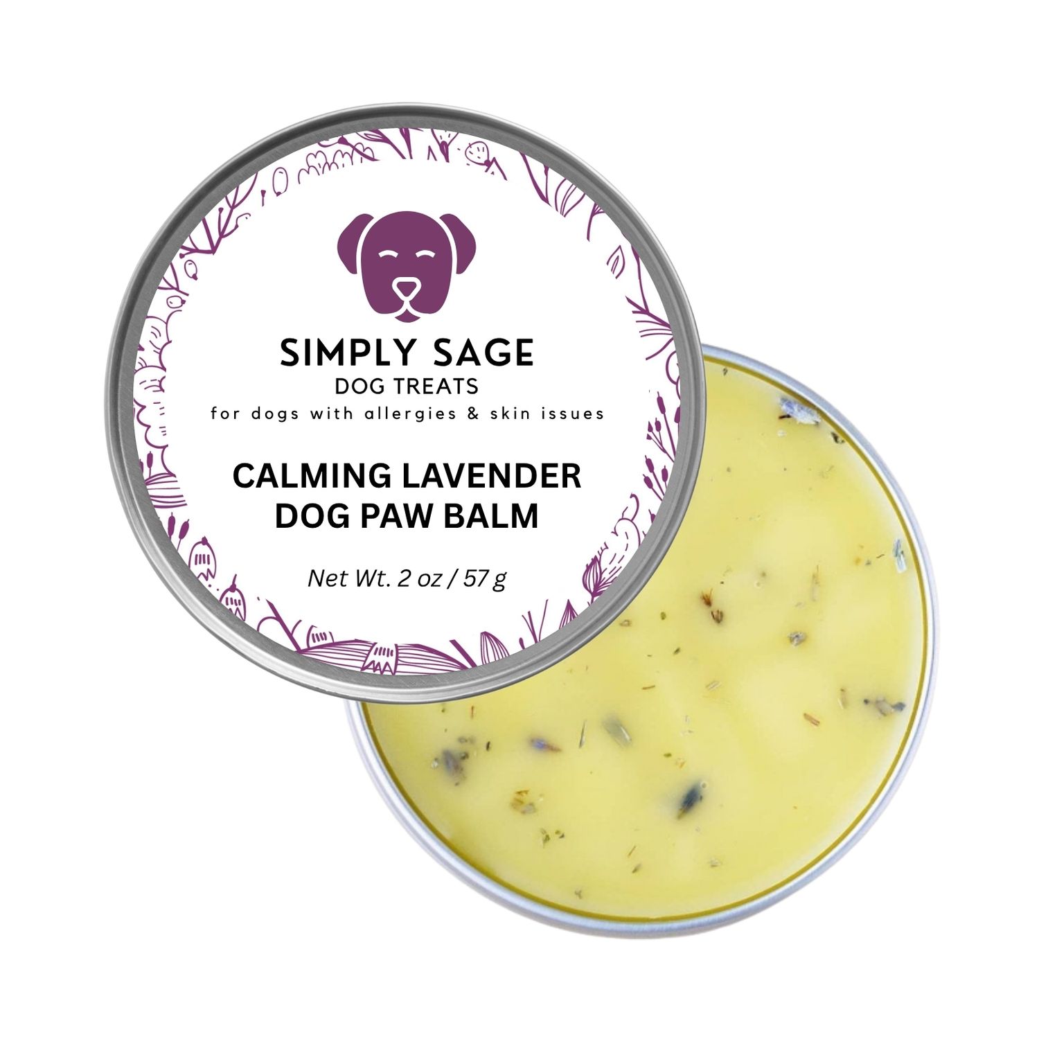 Calming Lavender Dog Paw Balm