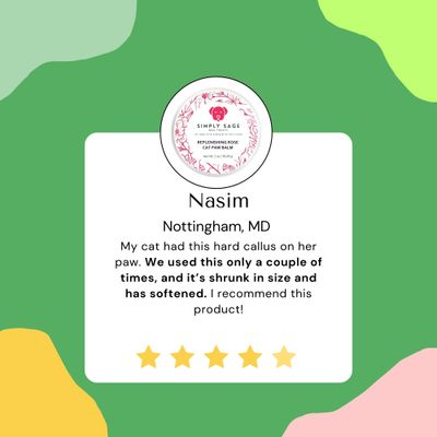 Replenishing Rose Cat Paw Balm