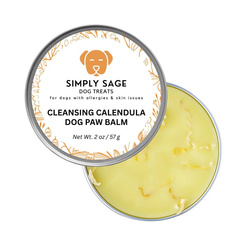 Cleansing Calendula Dog Paw Balm