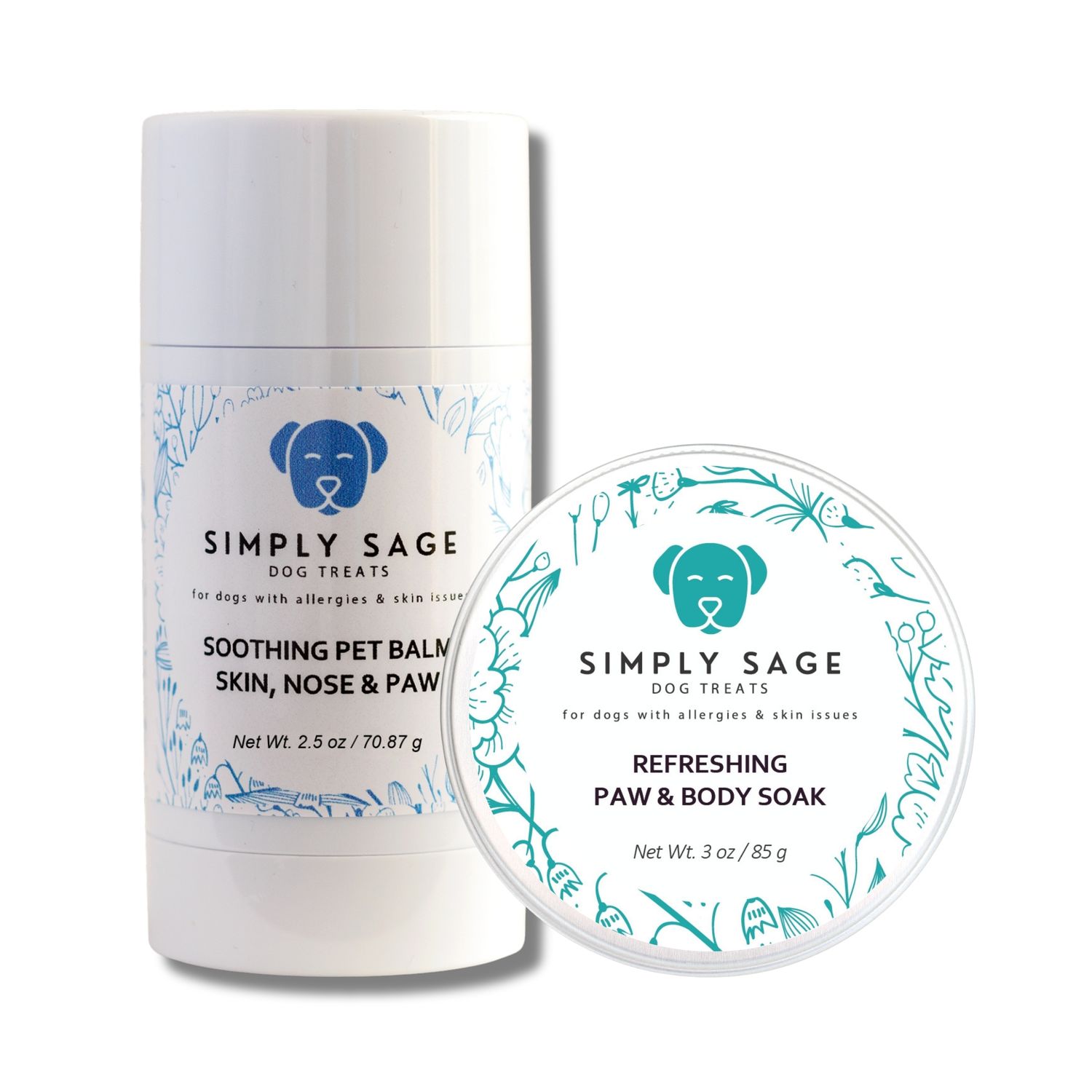 Soothing Pet Balm and Refreshing Paw &amp; Body Soak
