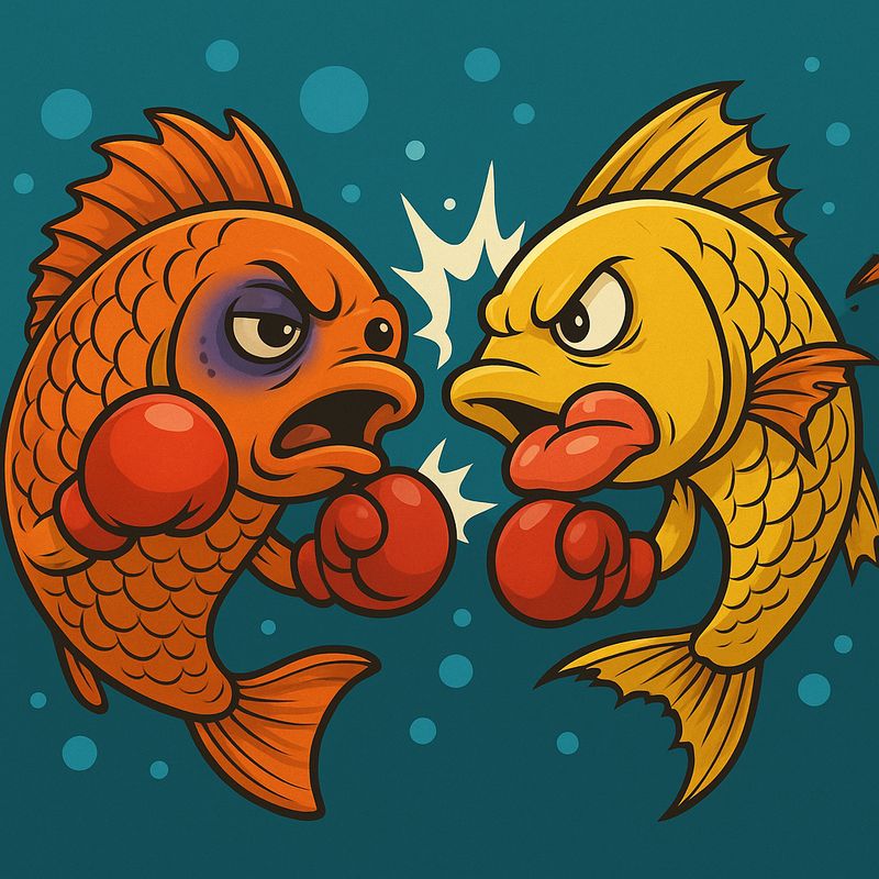 Why are my fish fighting?