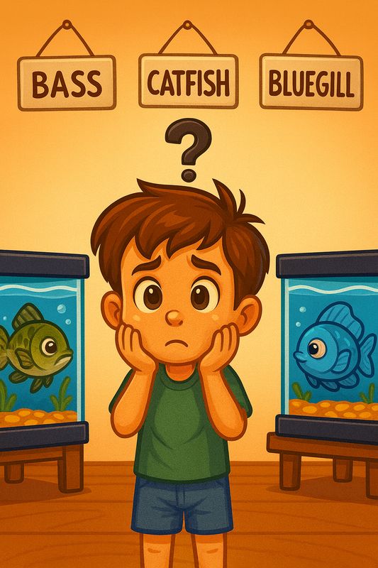 What kind of freshwater fish are appealing?